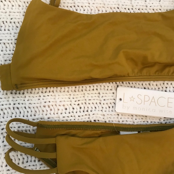 L*Space green bikini set - Picture 3 of 3